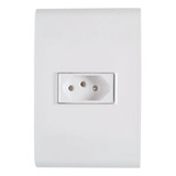 10 Conjuntos Liz Placa 4x2 Tomada 2p t 20a Branco Tramontina