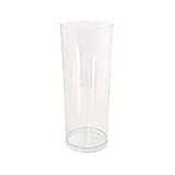 10 Copos Long Drink Acrílico Cristal Colorido 330ml Festas Cor Cristal