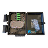 10 Cto 2trava Nacional Completa Splitter 1x16adaptadores Apc