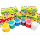 10 Cx Tinta Guache Tempera 6 Cores Pintura Desenhos Aquarela Infantil Kit Lembrancinha Festa Aniversario