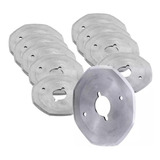 10 Disco Oitavado Máquina Corte Cortar Tecido Bananão 70mm