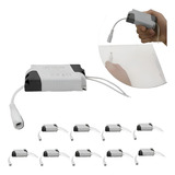10 Driver Led Reator Fonte Para Plafon 8w A 24w 25w Bivolt