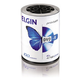 10 Dvd r Dl Dual Layer Elgin 8 5gb 8x Logo Promoção 
