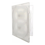 10 Estojo Box Dvd Transparente Para