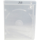 10 Estojo Capa Caixa Box Bluray Transparente Elite Com Logo