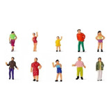 10 Figuras Para Maquete De Ferreomodelismo Ho 1 87 Variadas