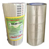 10 Fita Adesiva Transparente Rolos 45mm X 40 Mts Aderente