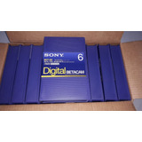 10 Fita Original Sony Digital Betacam Bct d6 43 Minutos d 