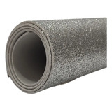 10 Folhas Eva Com Glitter 30x20 Artesanato Escolar Decorar Cor Prata
