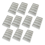 10 Formas Gesso 3d Placa 3d Abs Kit 40 Tijolos Simétrico