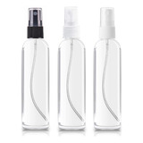 10 Frasco Pet 200ml Cilíndrico Válvula Spray Para Perfumes