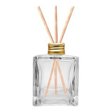 10 Frascos De Vidro Para Aromatizadores Cubo 50 Ml Varetas
