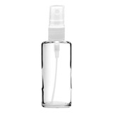 10 Frascos Vidro Perfume 60 Ml Laque Válvula Spray Branca