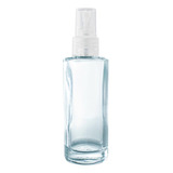 10 Frascos Vidro Perfume 60ml Laque Válvula Spray Cristal