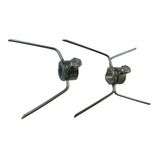10 Gancho Garfo Duplo 6 Simples Espeto Maquina Assar Frango