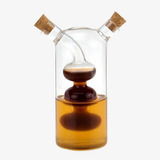 10 Garrafas De Azeite E Shoyo Esferas 350ml Vidro Galheteiro