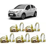 10 Grampos Presilha Porta Porta Malas Soleira Citroen C3 C4