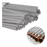 10 Isolante Termico Tubo De Cobre 54mm 2 1 8 2mt Cinza Top