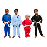 10 Kimonos Infantil Reforçado Jiu jitsu