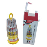 10 Kit Jogo De Chaves 31 Peças Torx Philips Precisão