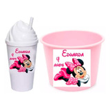 10 Kits Balde Pipoca 1 5l Copo Chantily 500 Ml Kit Cinema