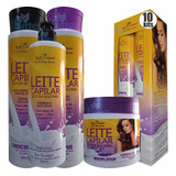 10 Kits Leite Capilar Bell Corpus Rico Em Silicones Atacado