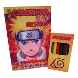 10 Kits Revistinhas Colorir Naruto Com