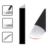10 Lâminas Tebori Flex Nano Ultra Fina 0 16mm Microblading