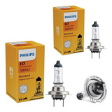 10 Lâmpada H7 Original Philips 12v 55w Farol 12972 Atacado