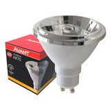 10 Lampada Led Ar70 4 8w Branco Quente 2700k Gu10 Foco 24 