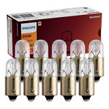 10 Lâmpada Philips R10w 24v Tipo 67 Ba15s Lanterna Dianteira