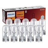 10 Lâmpada Philips W5w 24v W2 1x9 5d Lanterna Dianteira