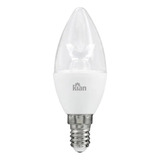 10 Lâmpadas Led Vela Claro 4w E14 e27 Luz Amarela 3000k Kian Cor Da Luz Branco quente 3 000k 127v 220v