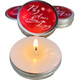 10 Lembrancinha De Natal Para Clientes Vela Perfumada Lata