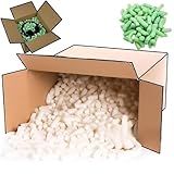 10 Litros Flocos Proteçao Verde Preenchimento Biodegradavel Caixa Tipo Isopor Espuma Enchimento Extrusado Milho Biopack