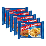 10 Macarrão Instantâneo Lámen Carne Nissin Miojo Pacote 85g