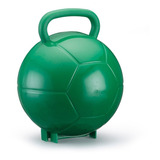 10 Maletas Bola Futebol Plástico Lembrancinha Verde