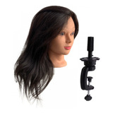 10 Manequim Cabelo Cabeça Boneca Corte E Penteado Suporte