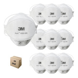 10 Mascara Respirador 3m Aura 9320 br Pff2 N95 S válvula