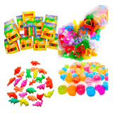 10 Massinha Modelar 10 Forminha 10 Slime 10 Bixo Cresce Agua