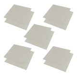 10 Mica Guia De Onda Para Fornos Microondas Placas 15x15 Cm