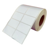 10 Mil Etiqueta Térmica 40x25 2 Colunas 5 Rolos