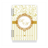 10 Mini Agenda Capa Dura Personalizada 10 Canetas