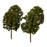 10 Mini Árvore 11cm Escala Maquete Diorama E Trem Ax 11 Cm