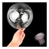 10 Mini Balão Bubble Transparente 5