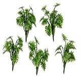 10 Mini Plantas Artificial H 4 0 Cm Arbusto Jardim Maquete Vegetação Dioramas