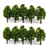 10 Miniaturas Árvores 7cm P