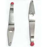 10 Molas Inox 10 Parafusos Do Alicate Cutícula Ref 522
