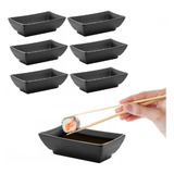 10 Molheira Tijela Porta Molho Shoyu Melamina Sushi Japones