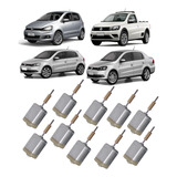 10 Motor Fechadura Trava Eletrica Gol Voyage Saveiro G5 Fox